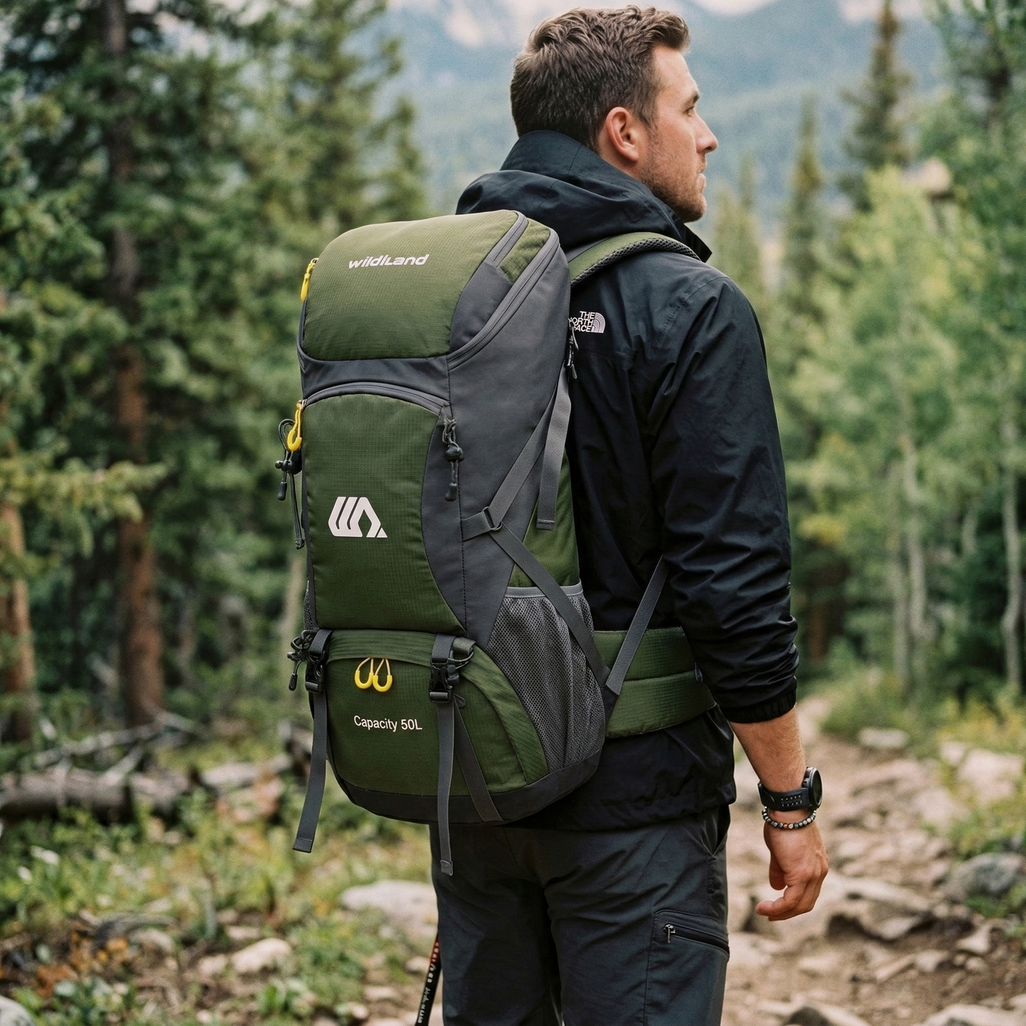 Sac à Dos Randonnée 50L Imperméable