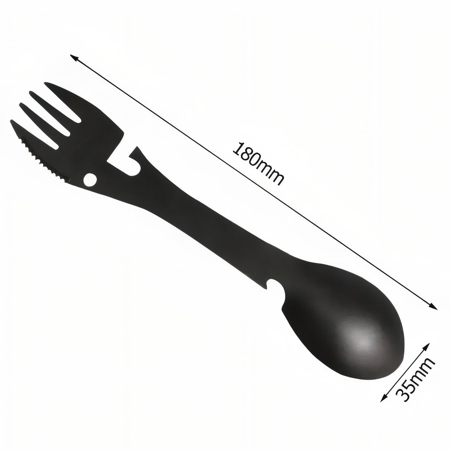 Couverts Multifonction 5-en-1 Outdoor Ultra-Compact