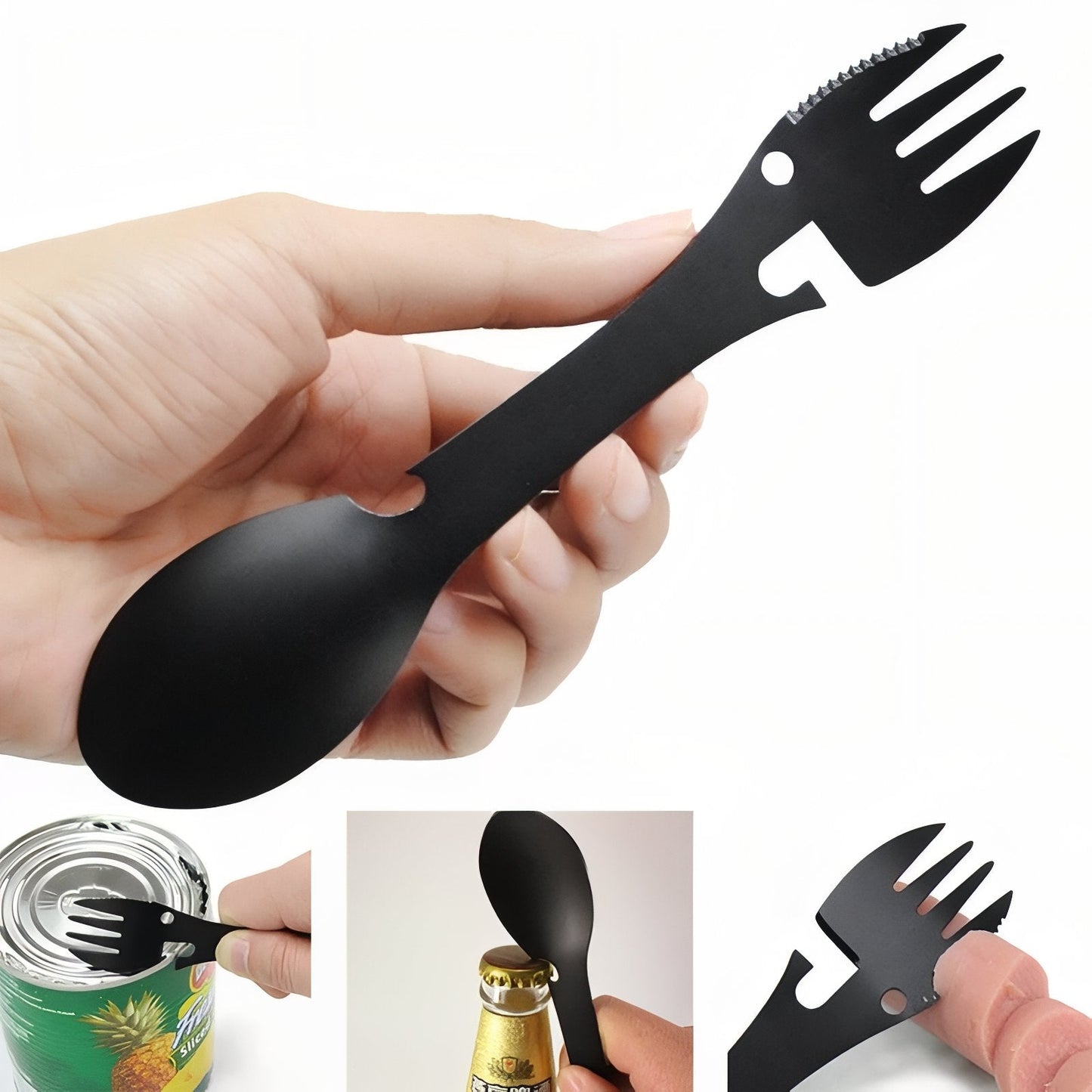 Couverts Multifonction 5-en-1 Outdoor Ultra-Compact
