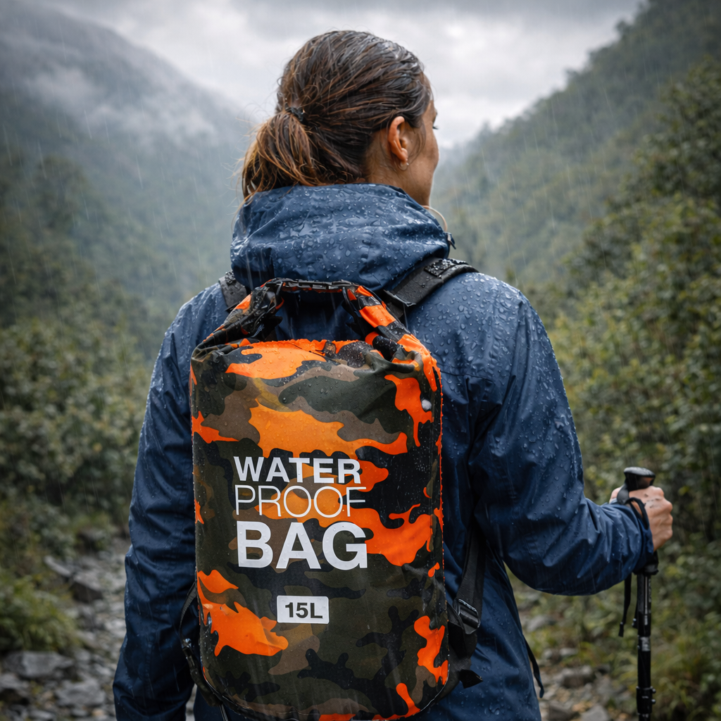 Sac à dos imperméable camouflage