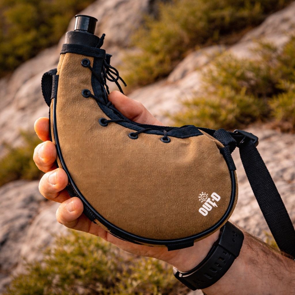 Gourde Outdoor 800ml — Design Préhistorique