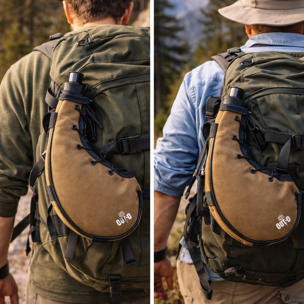 Gourde Outdoor 800ml — Design Préhistorique