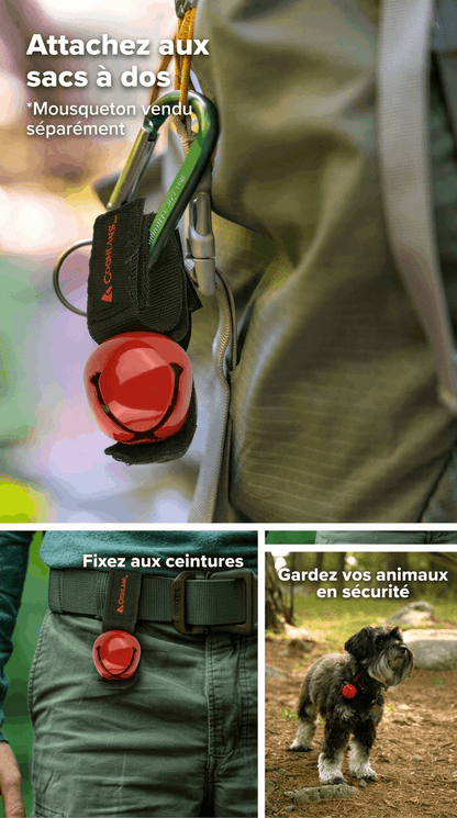 Cloche de Randonnée pour Animaux Sauvages