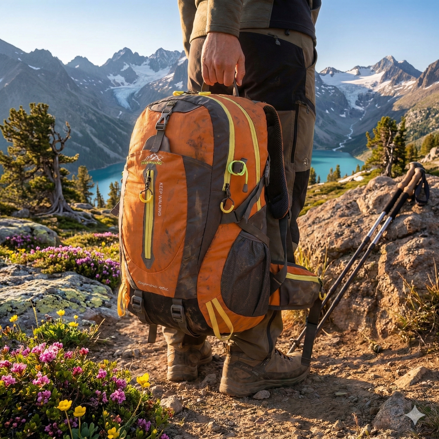 Sac à Dos Randonnée 40L Imperméable