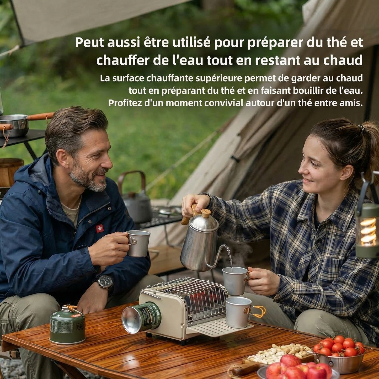 Mini Réchaud Chauffant Portable