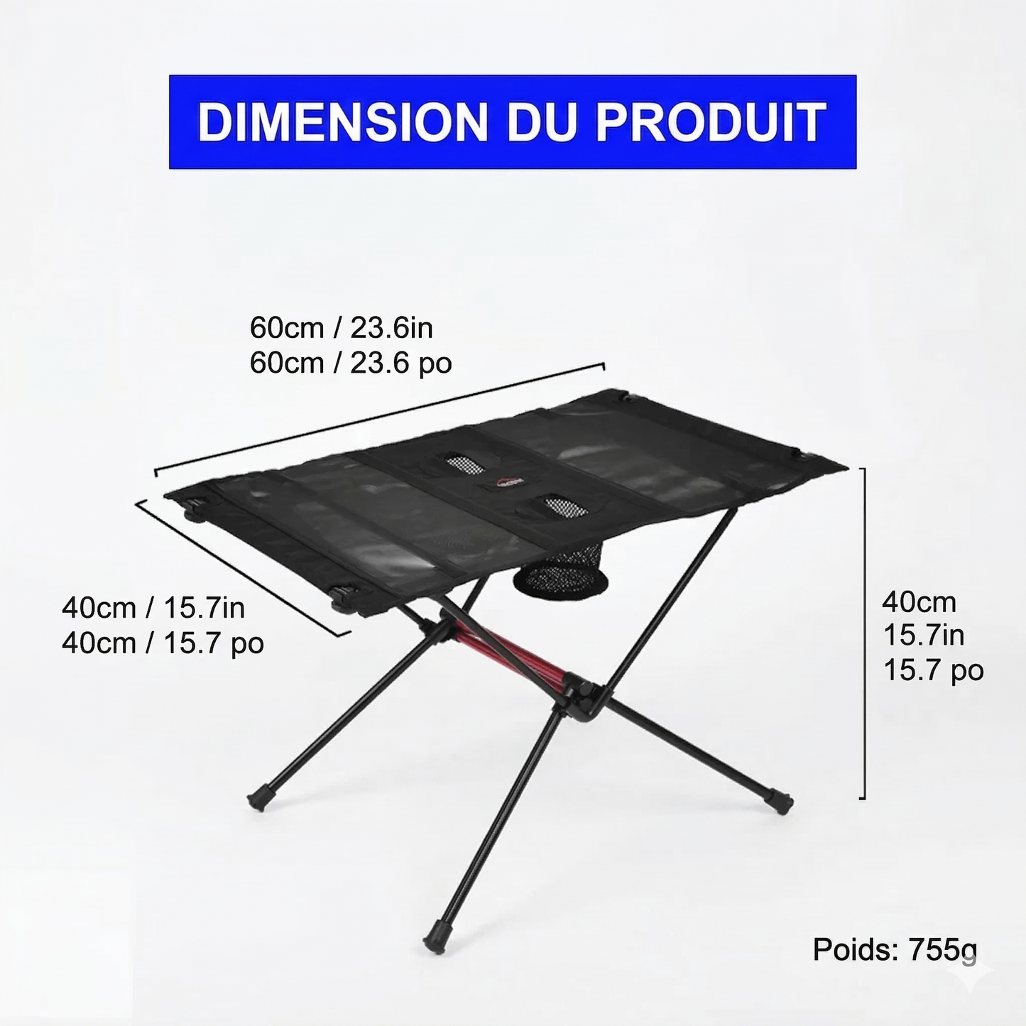 Table Pliante Outdoor