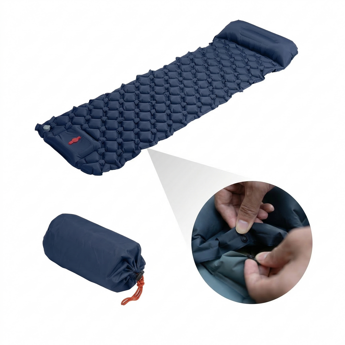 Matelas Gonflable Ultra-Léger avec Oreiller