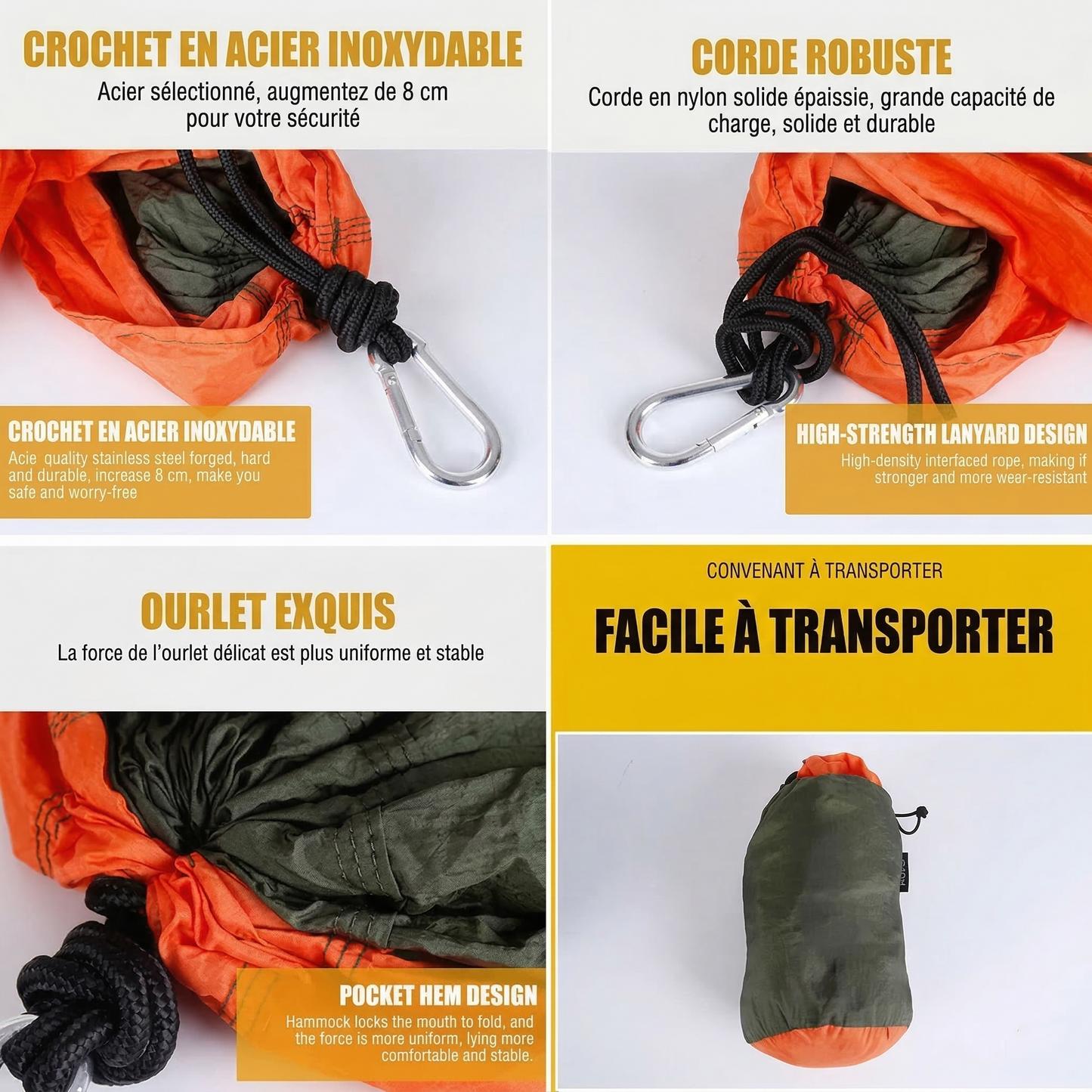 Hamac de Camping Ultra Léger
