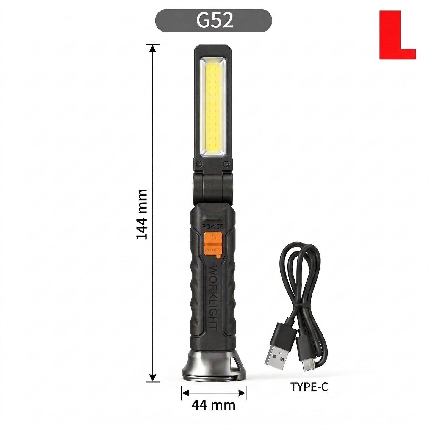Lampe COB Rechargeable — Éclairage Puissant et Autonome, Partout