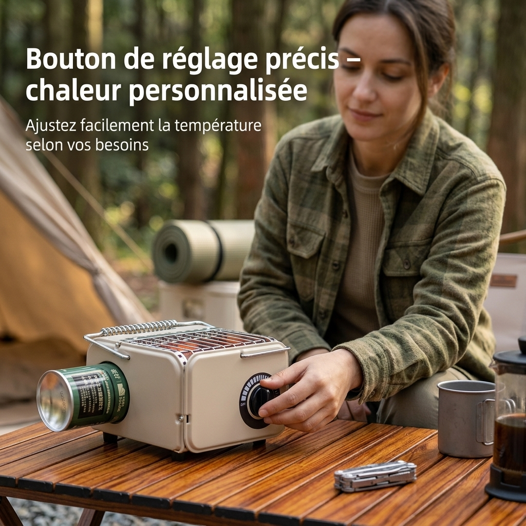 Mini Réchaud Chauffant Portable