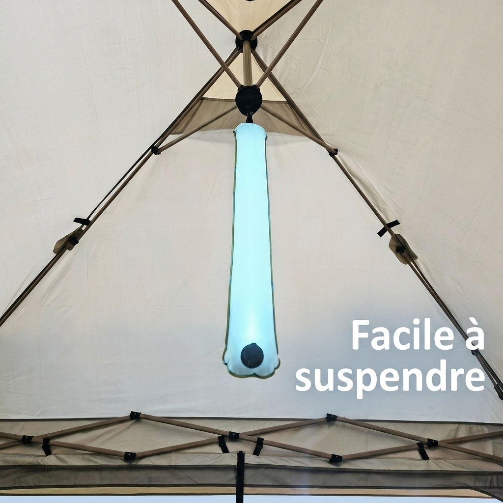Lampe de Camping Gonflable USB + Solaire