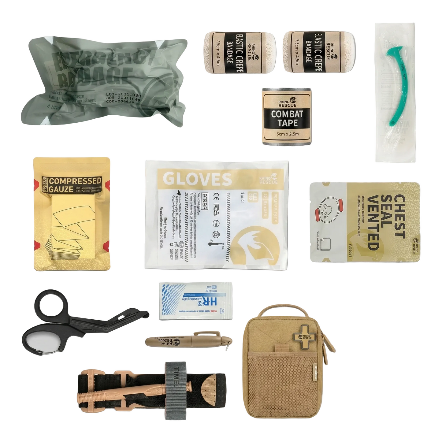 Pochette de premiers secours tactique RHINO RESCUE