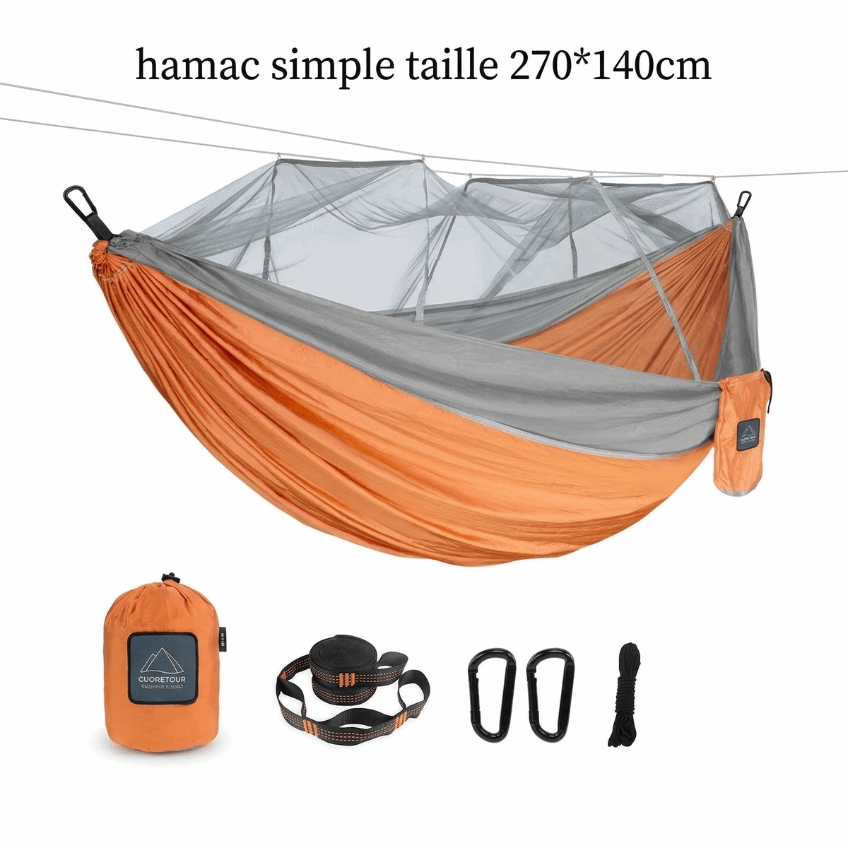Hamac avec Moustiquaire Intégrée