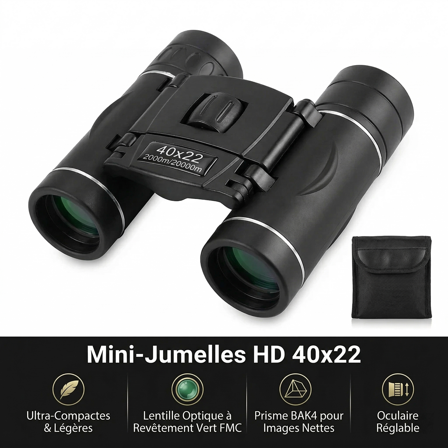 Jumelles HD Compactes