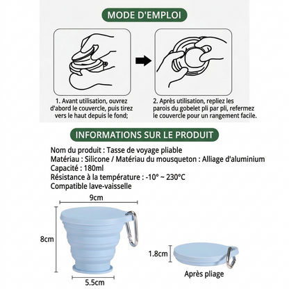 Gobelet Pliable Silicone