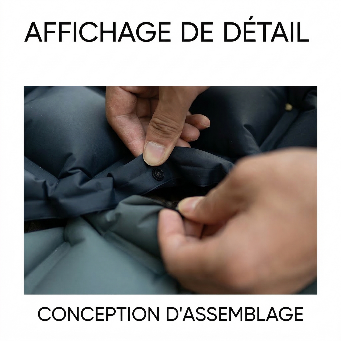 Matelas Gonflable Ultra-Léger avec Oreiller