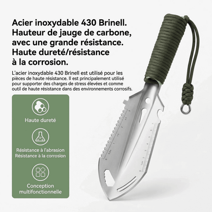 Pelle de Survie Multifonction