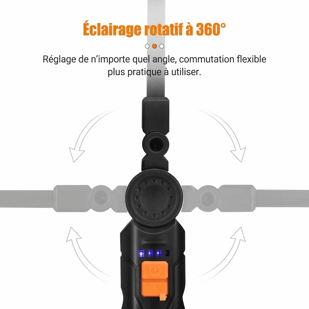 Lampe COB Rechargeable