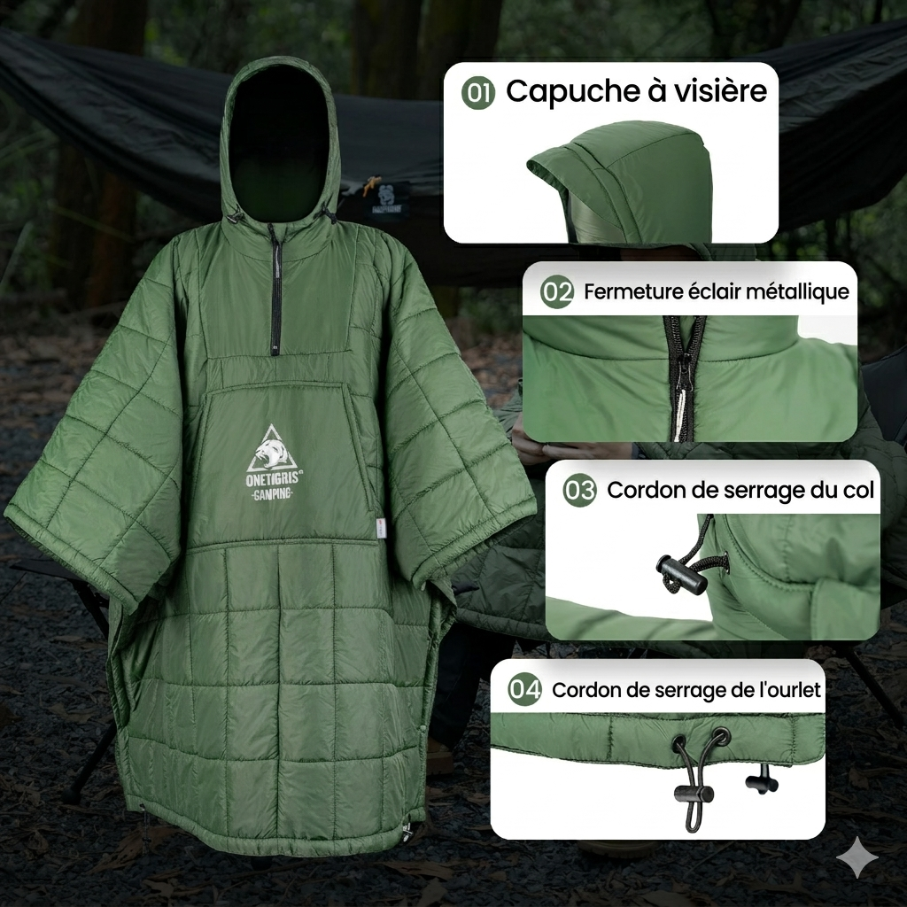Poncho Couverture Thermique