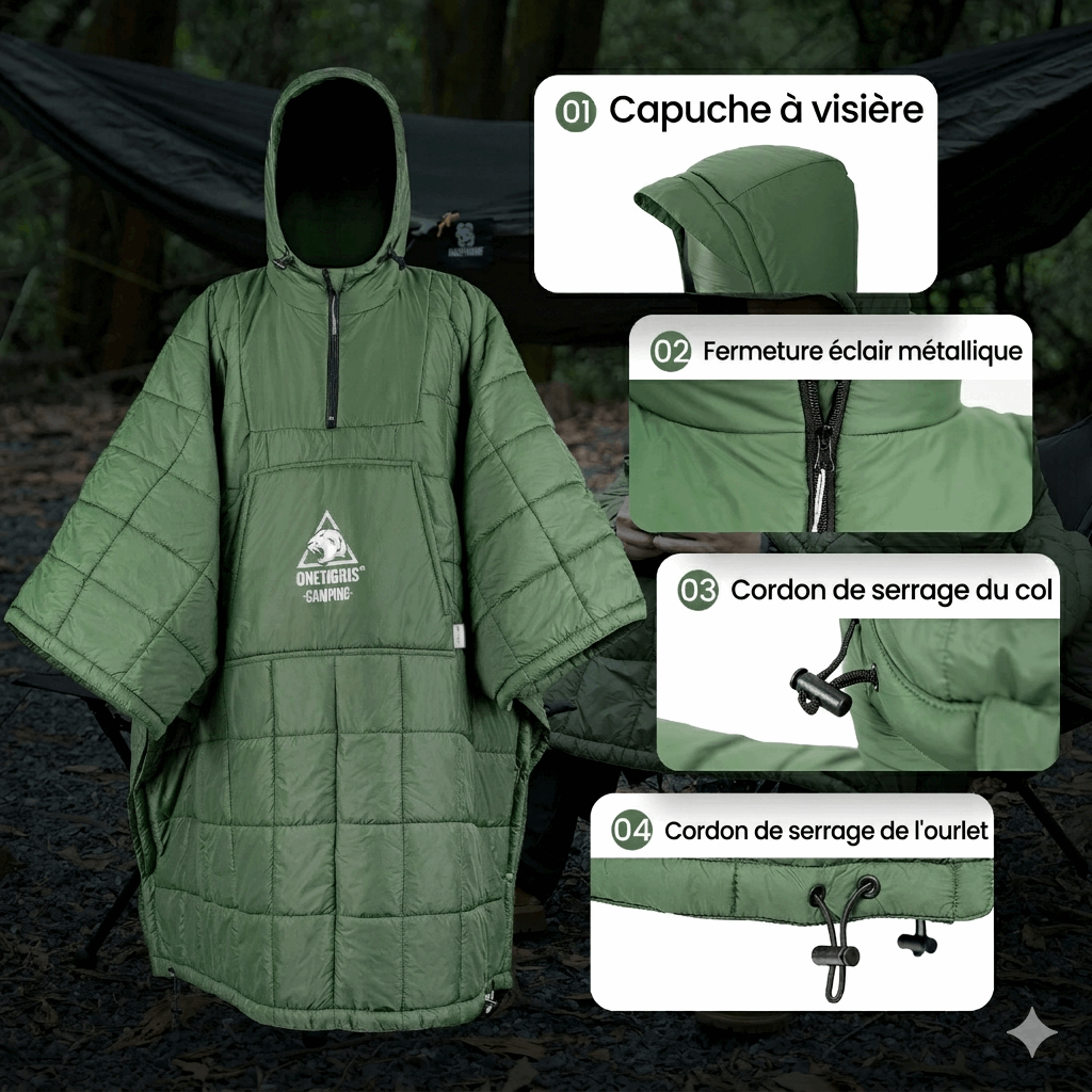 Poncho Couverture Thermique