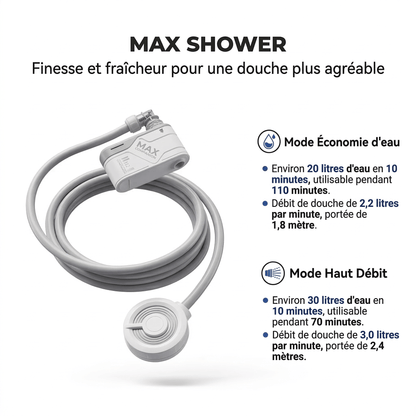 Douche de Camping Portable Rechargeable Flextail