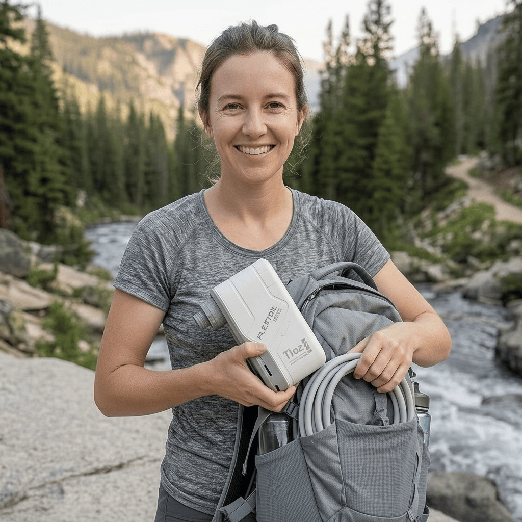 Douche de Camping Portable Rechargeable Flextail