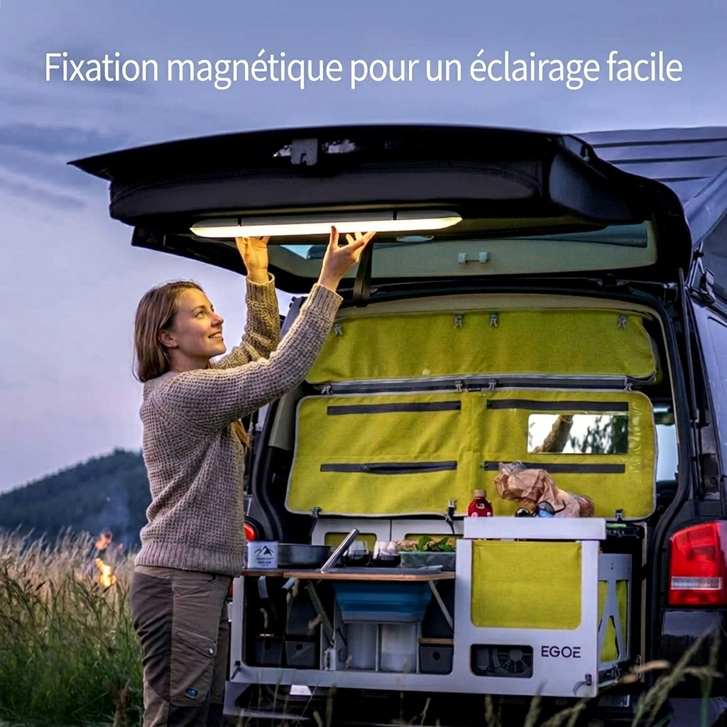 Lampe de Camping Gonflable USB + Solaire