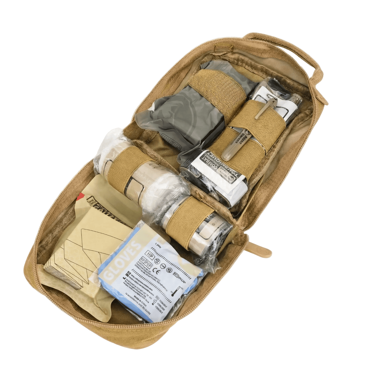 Cabane de l'ours Kaki Pochette de premiers secours tactique RHINO RESCUE
