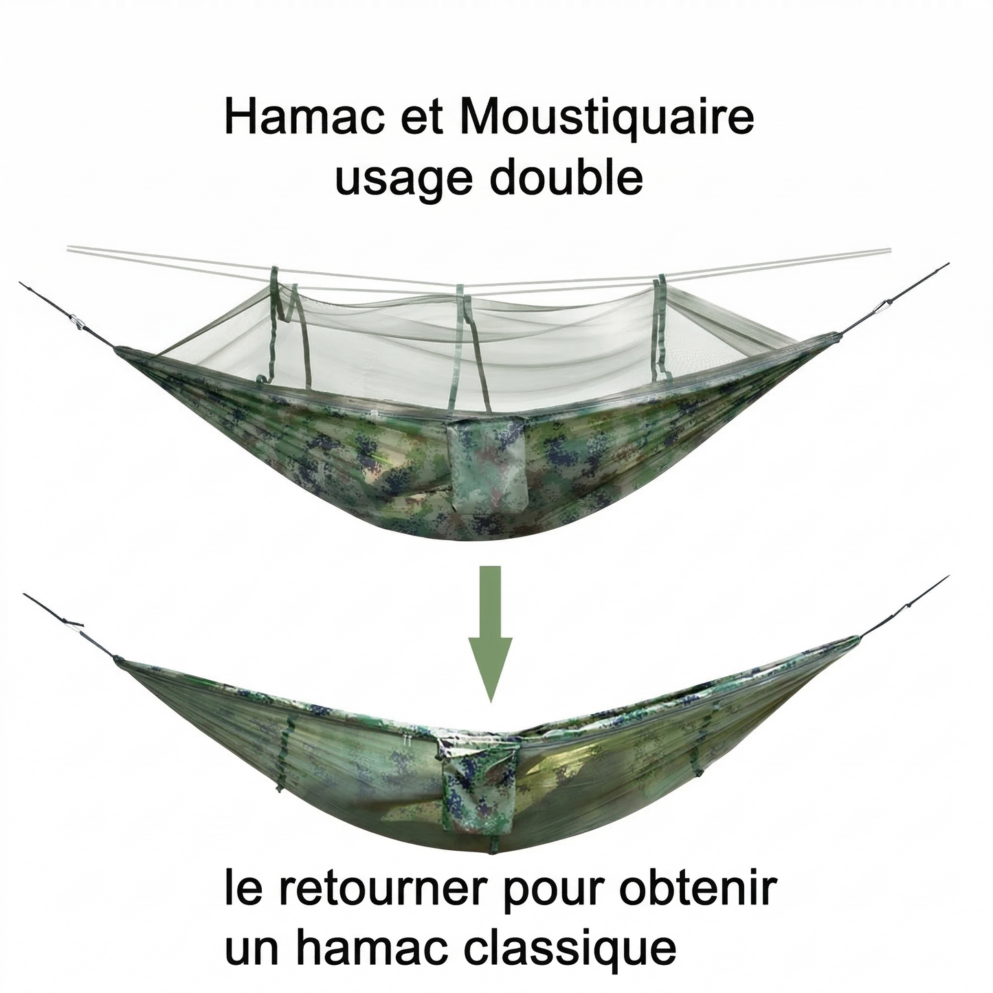 Hamac avec Moustiquaire Intégrée