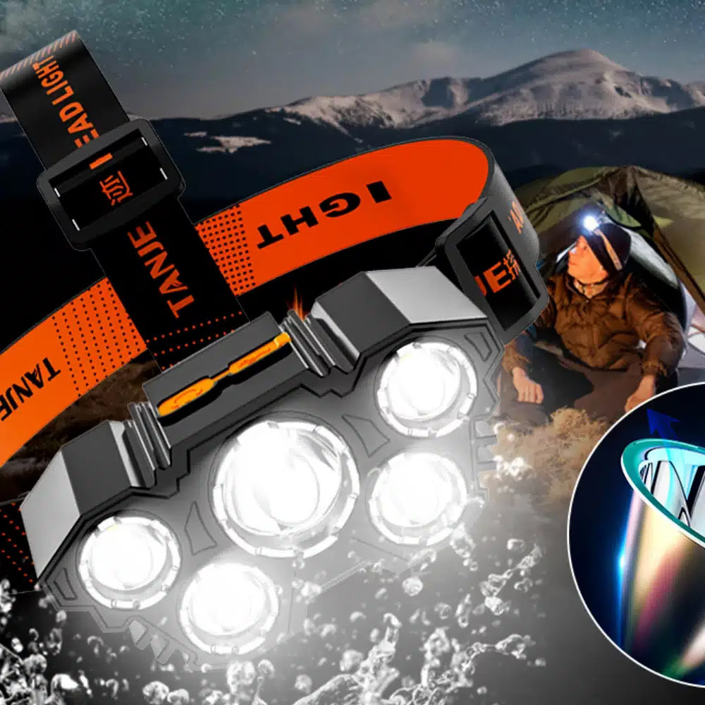 Lampe Frontale Rechargeable