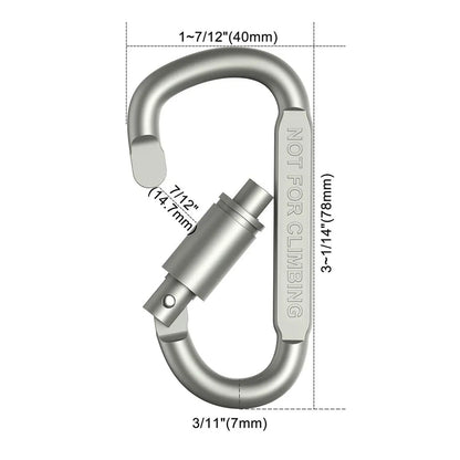 Mousquetons Outdoor Aluminium