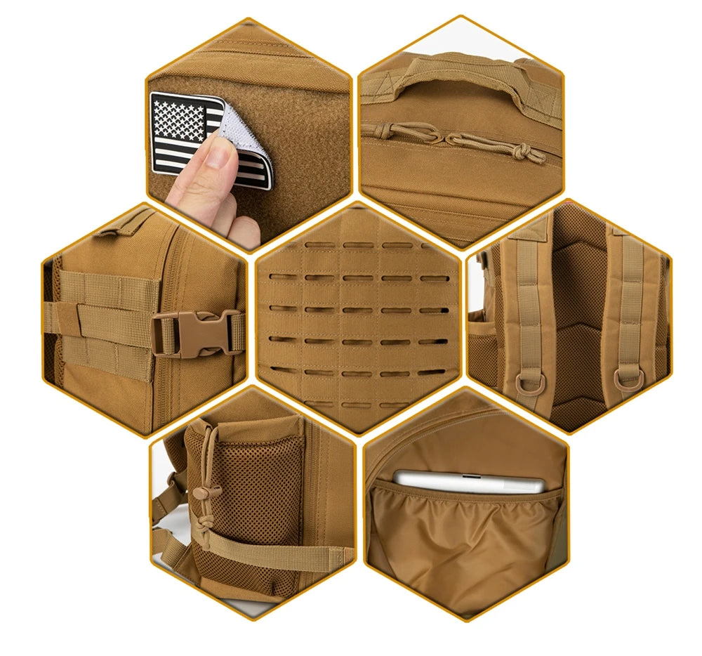 Sac de Randonnée 25L Tactique