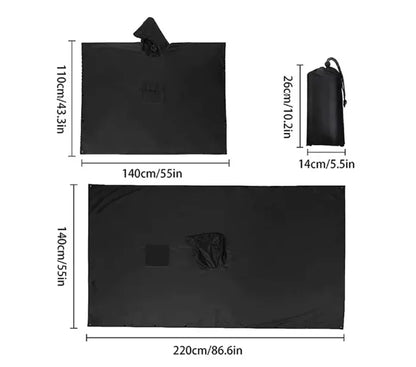 Poncho militaire 3 en 1
