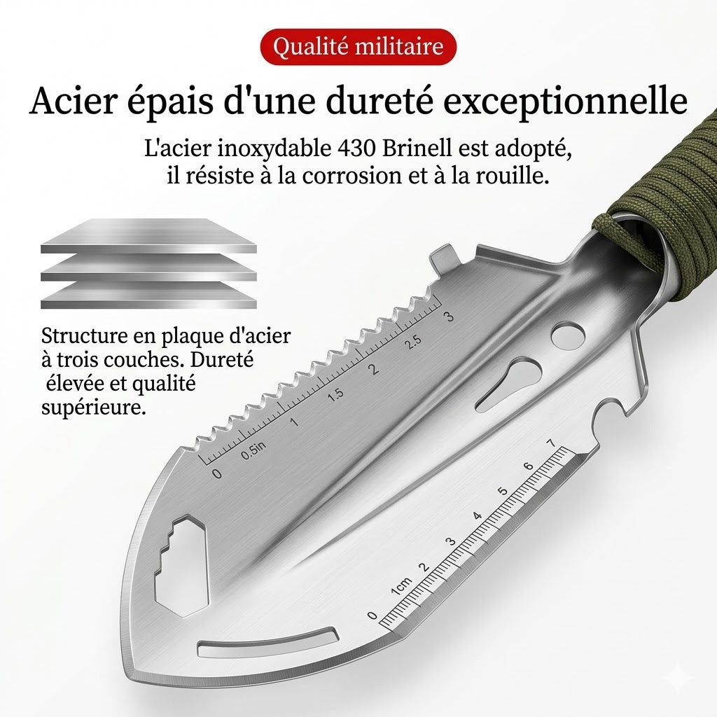 Pelle de Survie Multifonction